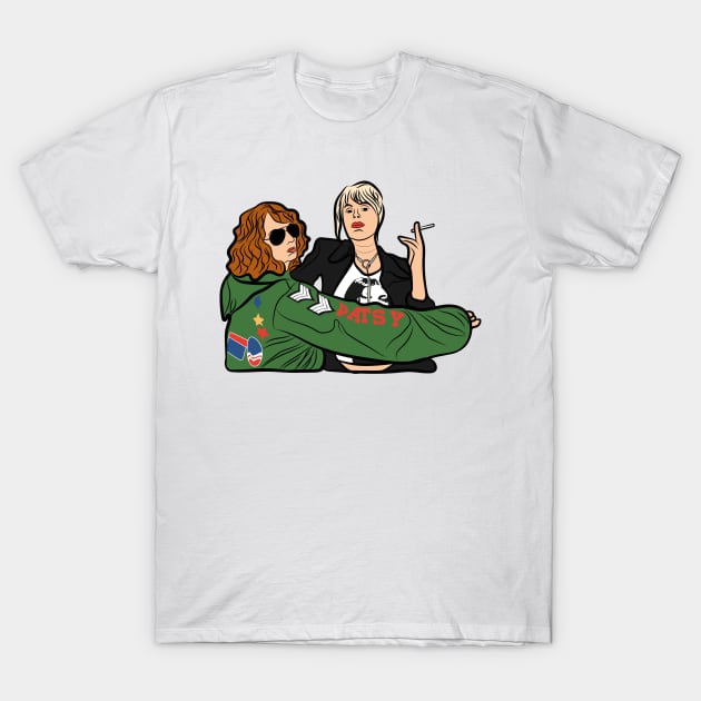 Ab Fab - Edina & Patsy T-Shirt by MarinaMenezzes